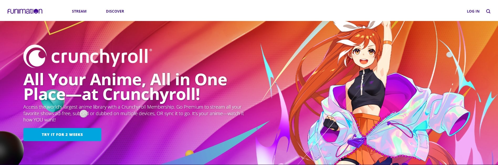 Tài khoản Funimation 